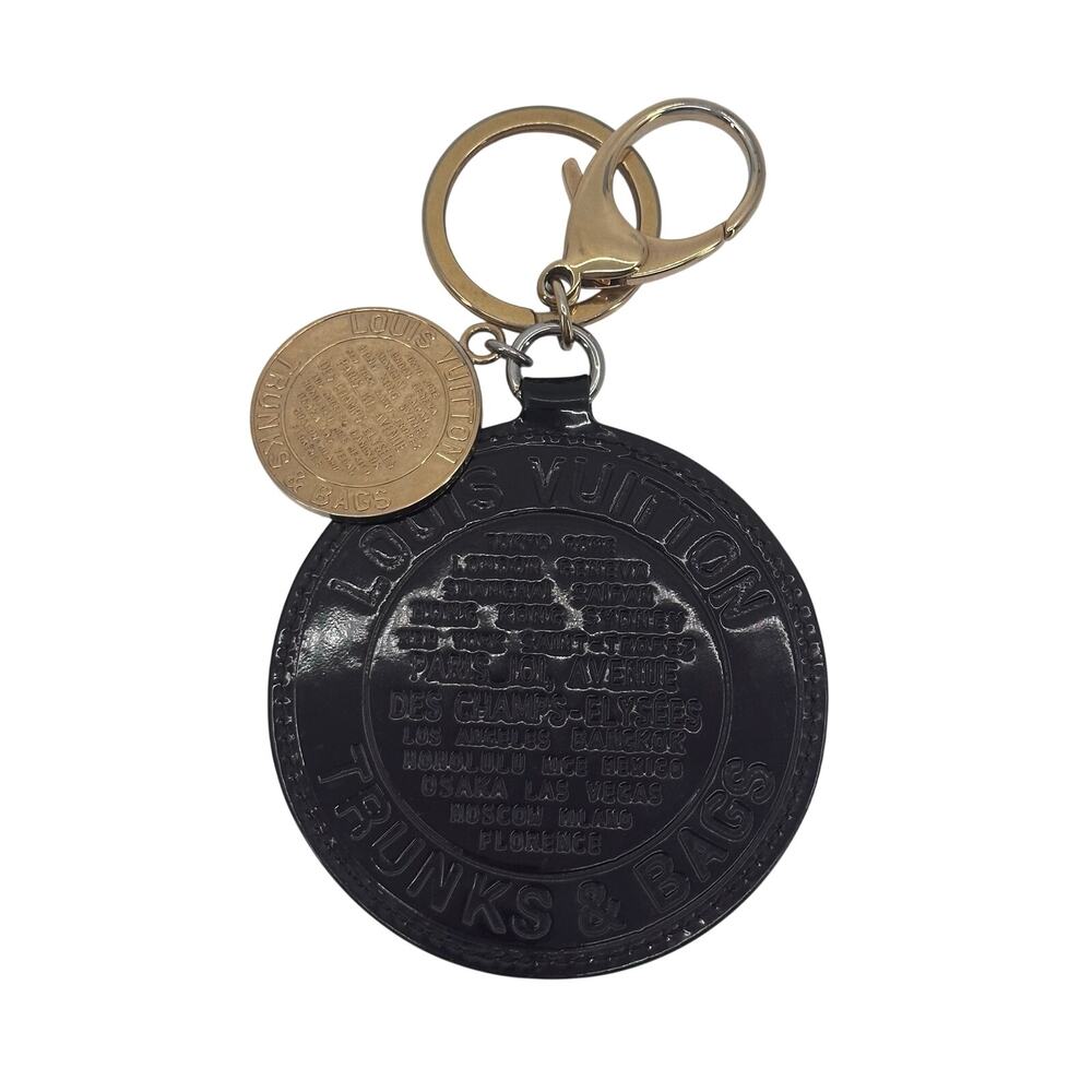 Louis Vuitton LV Vernis Limited Edition Trunks Bags Keychain Bag Charm Amarante